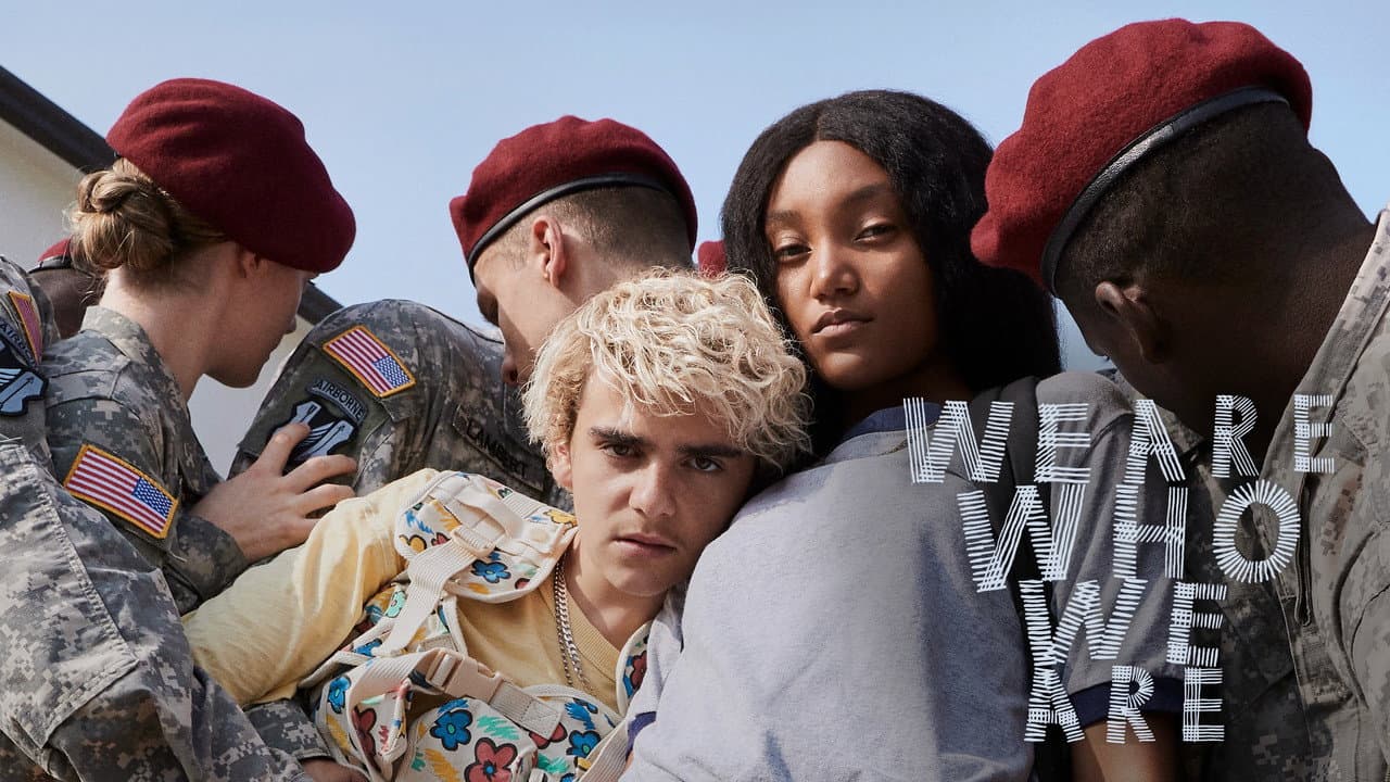 We Are Who We Are — backdrops with title 1
