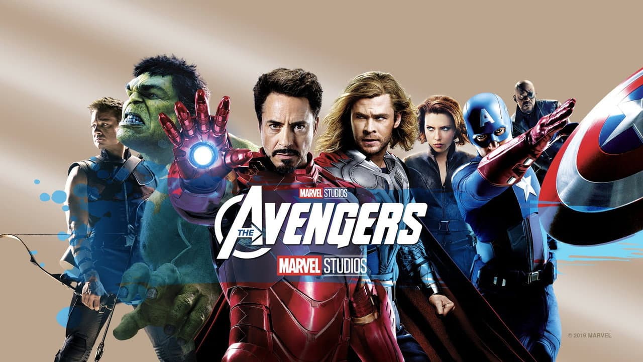 The Avengers — backdrops with title 4