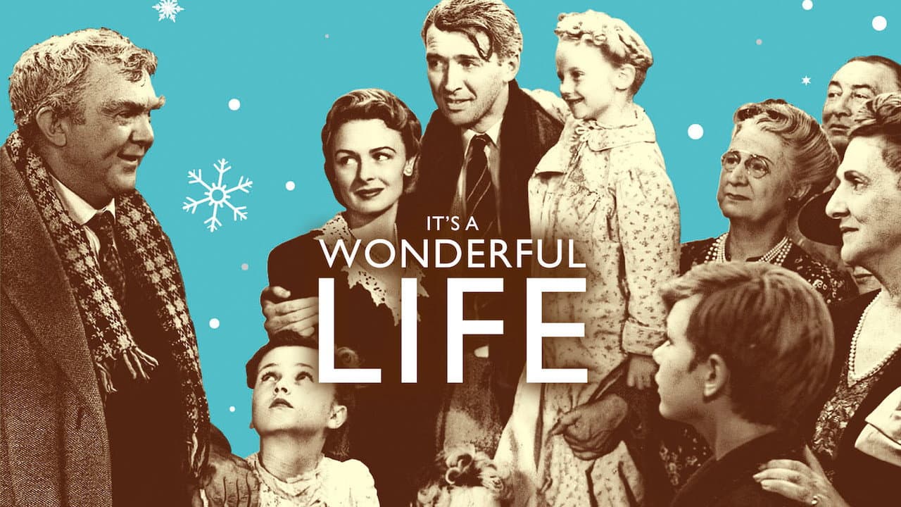 It's a Wonderful Life — backdrops with title 3