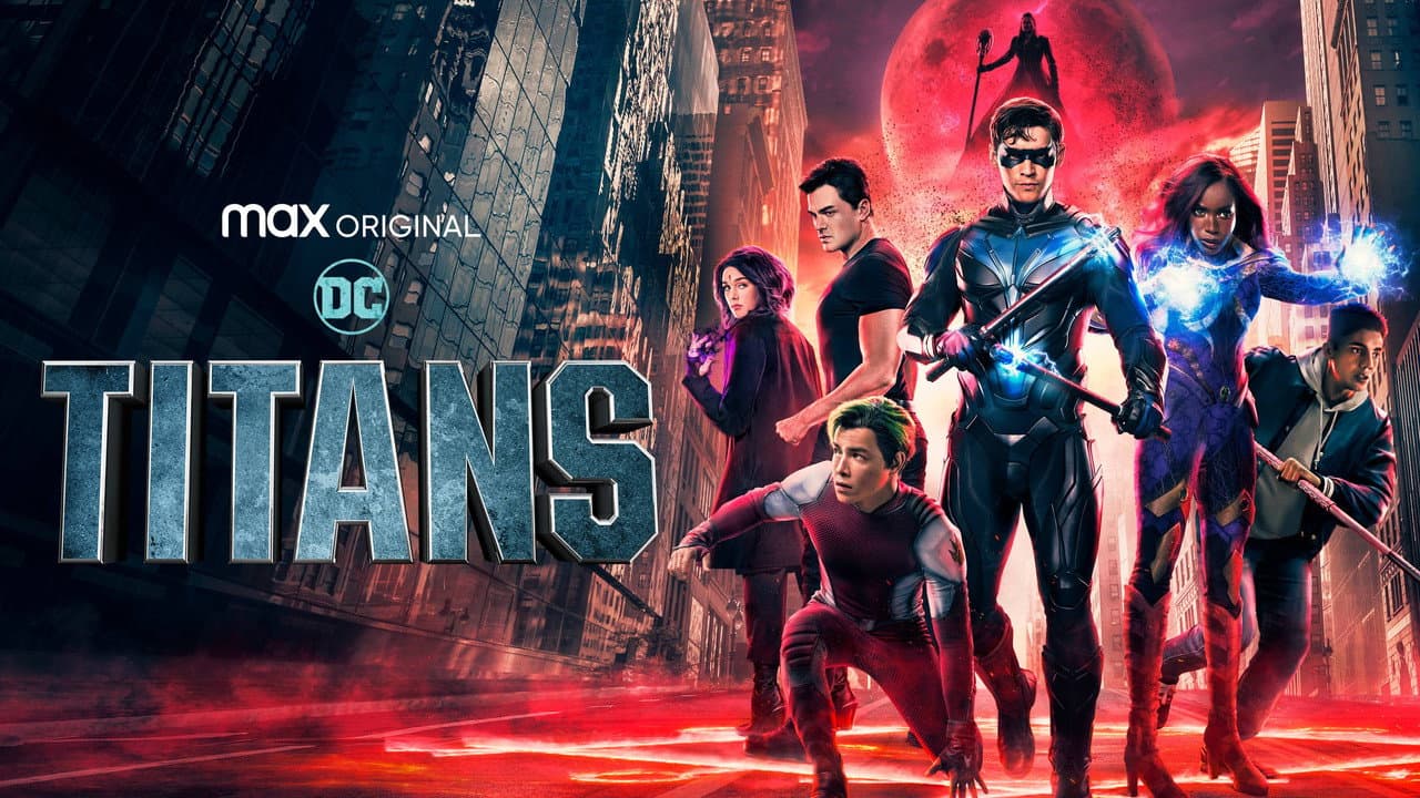 Titans — backdrops with title 2