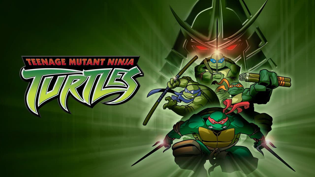 Teenage Mutant Ninja Turtles — backdrops with title 4