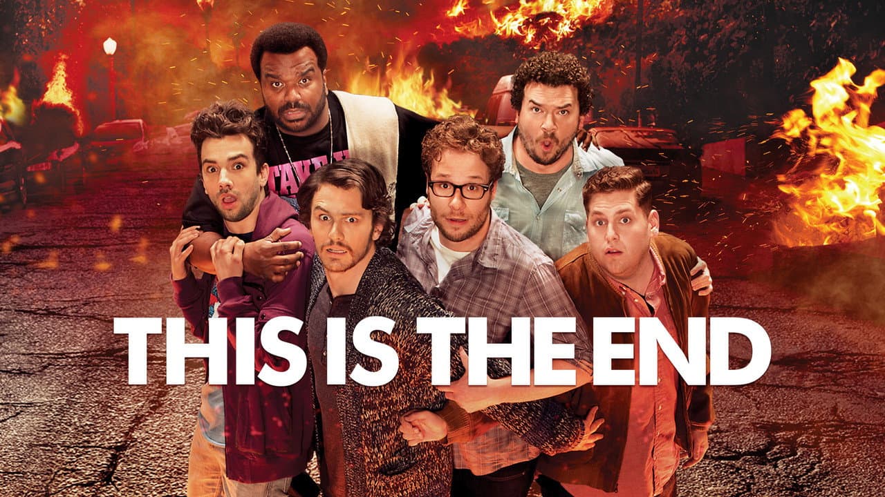 This Is the End — backdrops with title 3