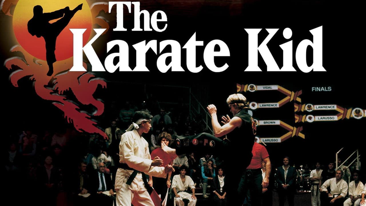 The Karate Kid — backdrops with title 3