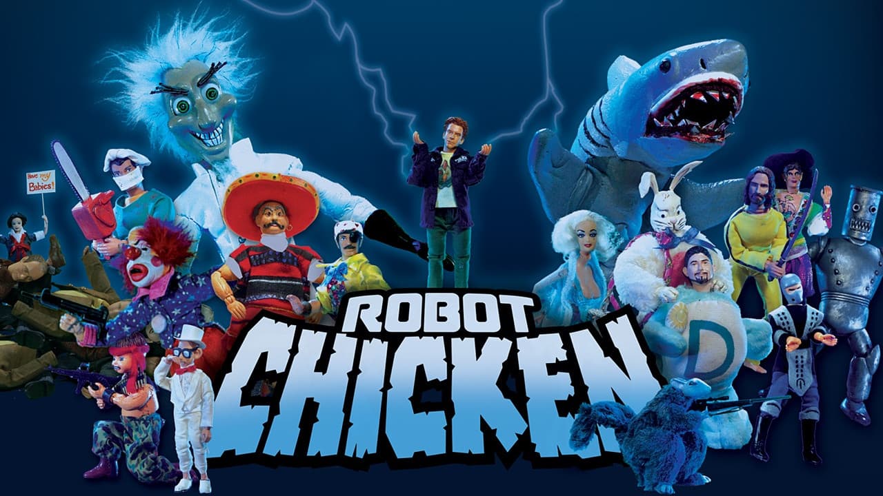 Robot Chicken — backdrops with title 8