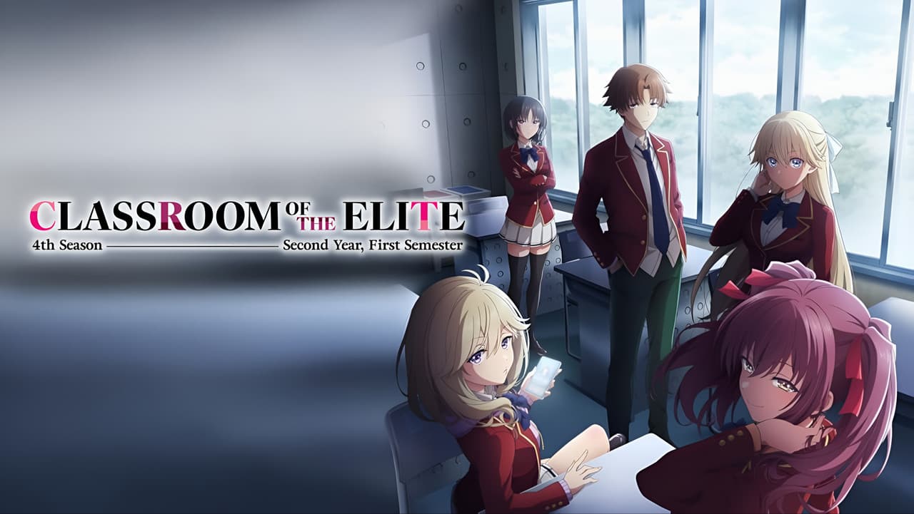 Classroom of the Elite — backdrops with title 1