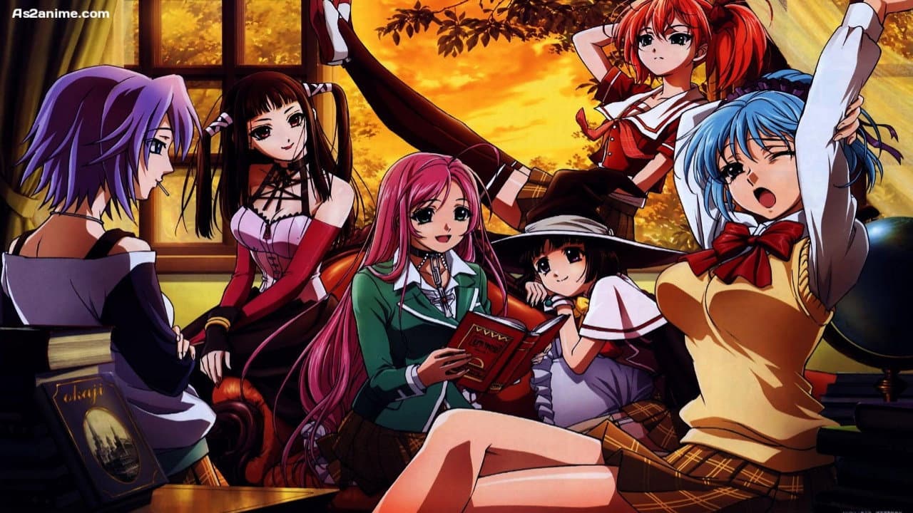 Rosario + Vampire — backdrops 6