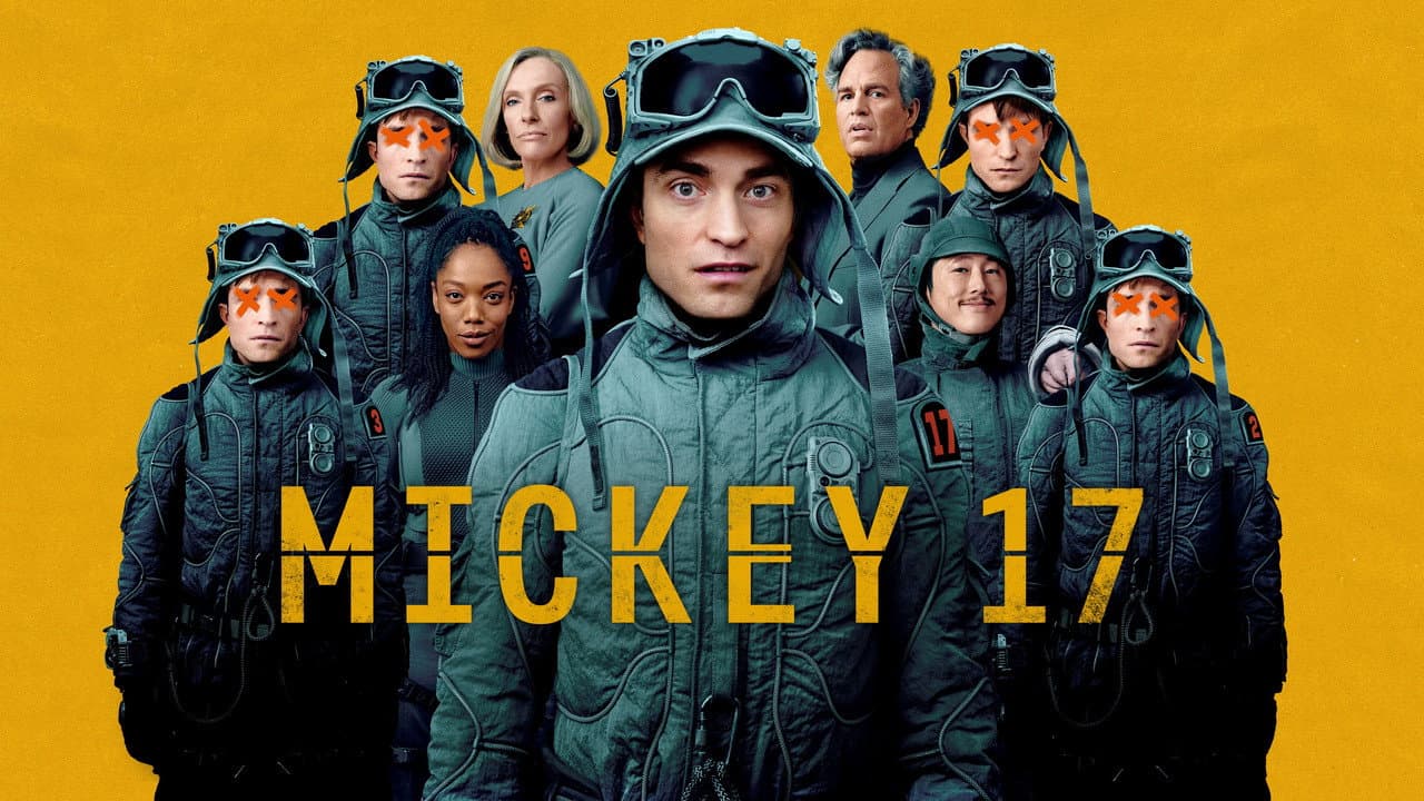 Mickey 17 — backdrops with title 4