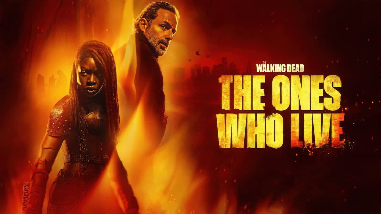 The Walking Dead: The Ones Who Live — backdrops with title 3