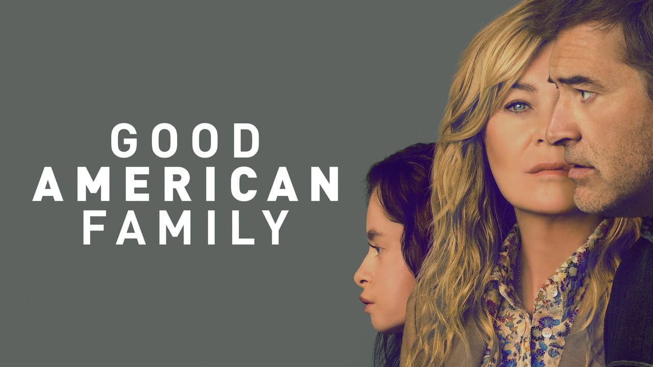 Good American Family — backdrops with title 1
