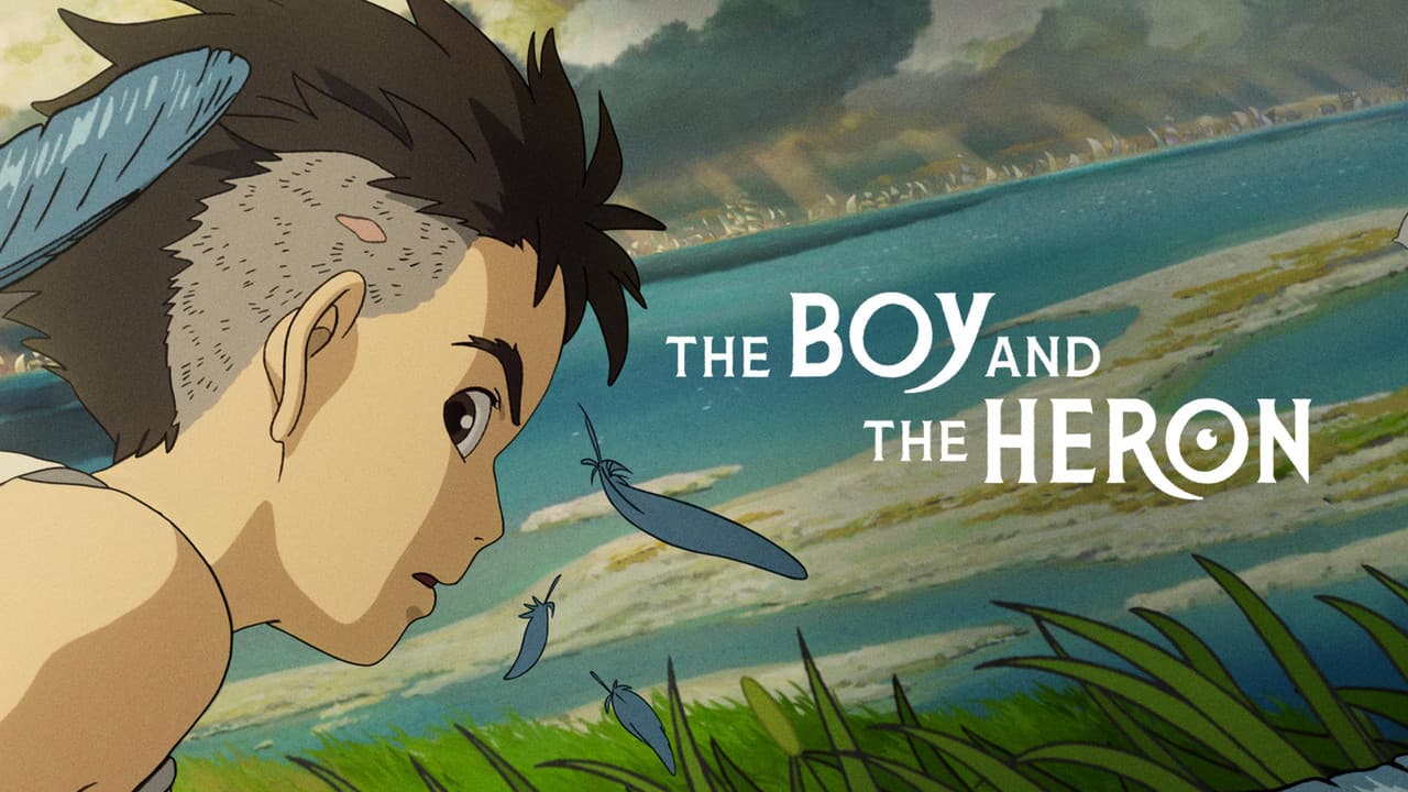 The Boy and the Heron — backdrops with title 3