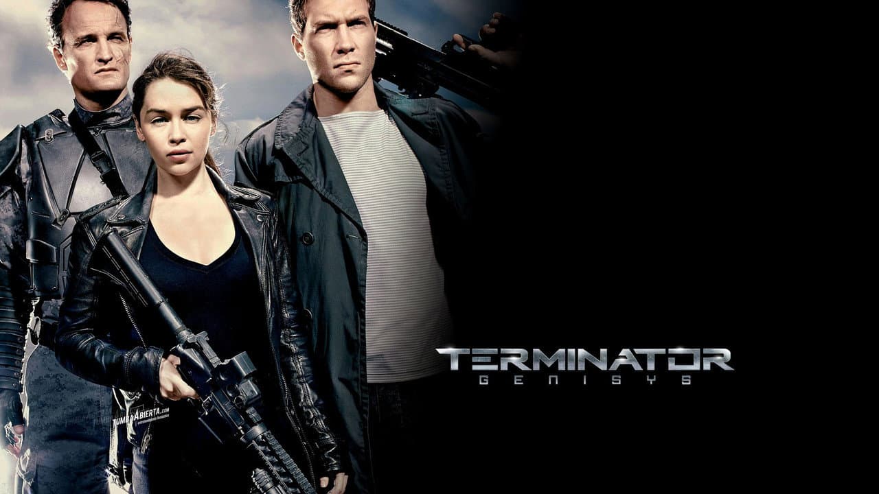Terminator Genisys — backdrops with title 3