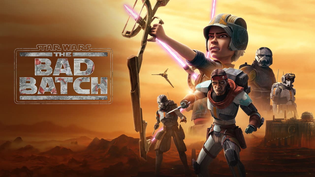 Star Wars: The Bad Batch — backdrops with title 3