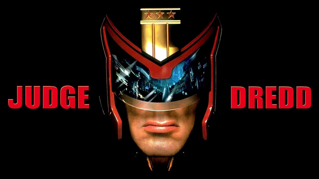 Judge Dredd — backdrops with title 2