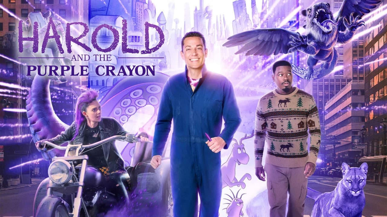 Harold and the Purple Crayon — backdrops with title 3