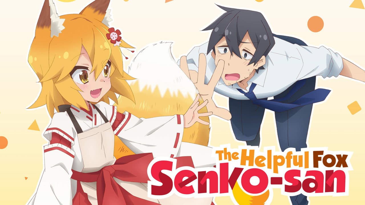 The Helpful Fox Senko-san — backdrops with title 1