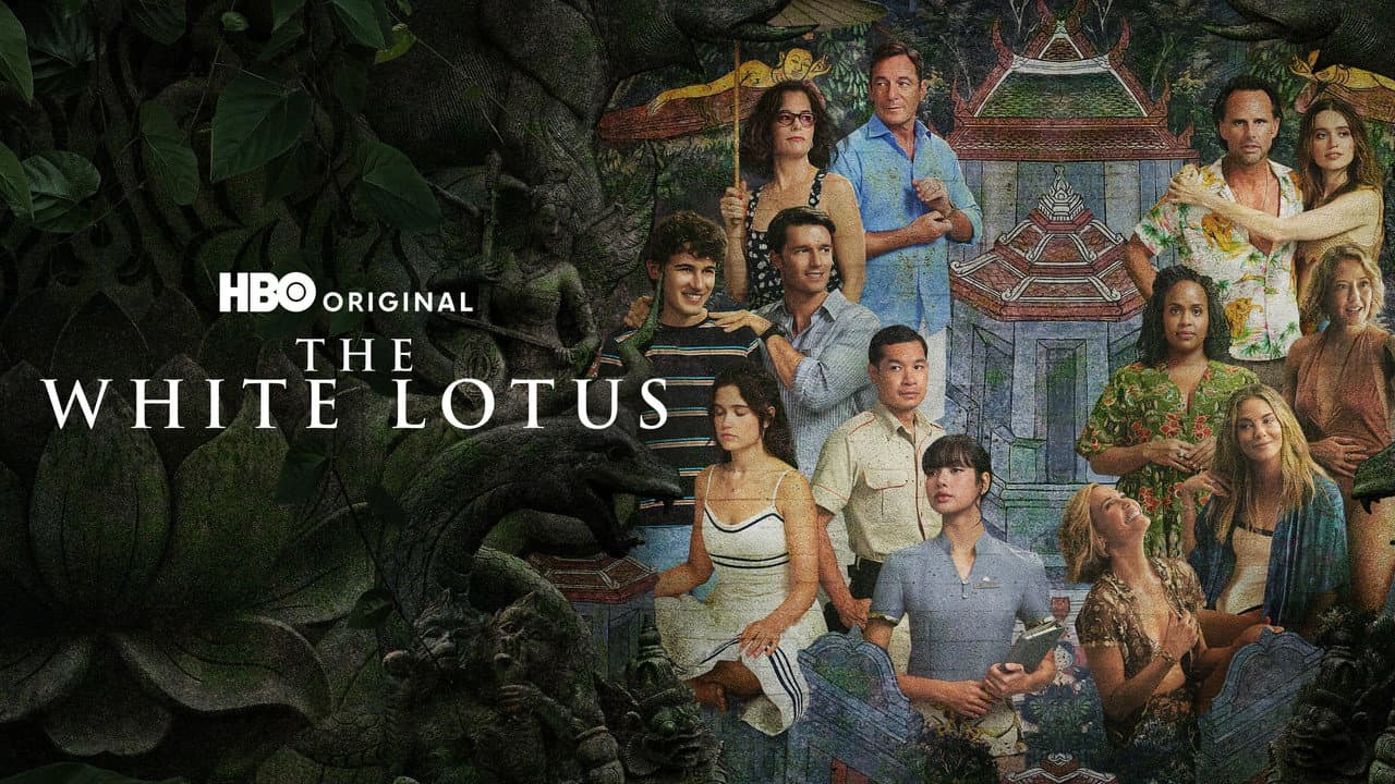 The White Lotus — backdrops with title 2