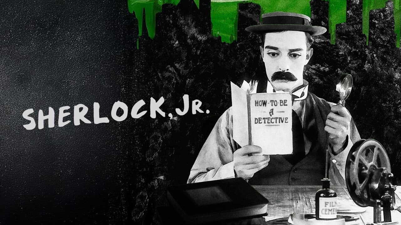 Sherlock Jr. — backdrops with title 4