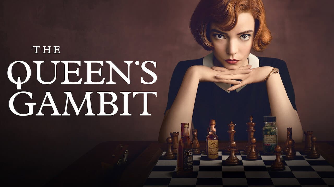 The Queen's Gambit — backdrops with title 1