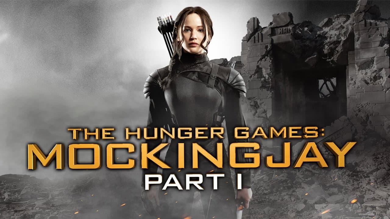 The Hunger Games: Mockingjay - Part 1 — backdrops with title 1