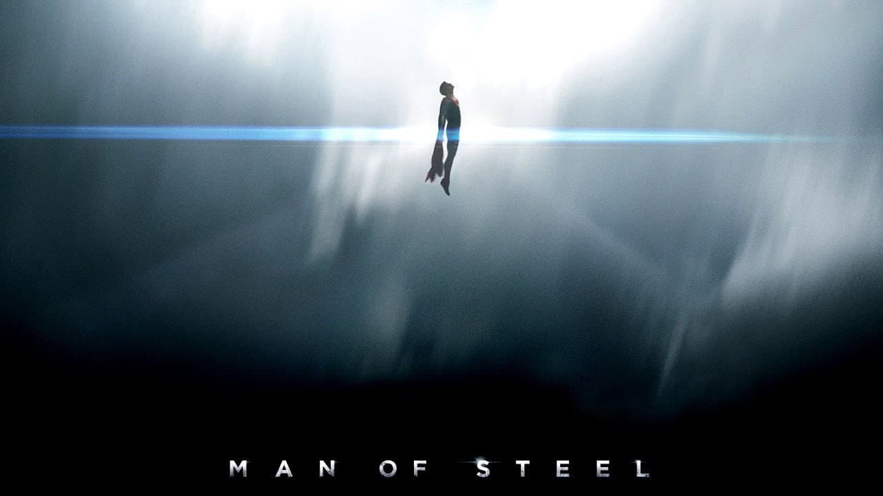 Man of Steel — backdrops with title 4