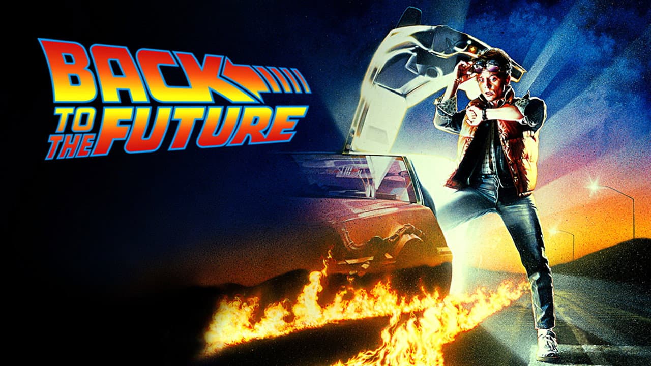 Back to the Future — backdrops with title 3