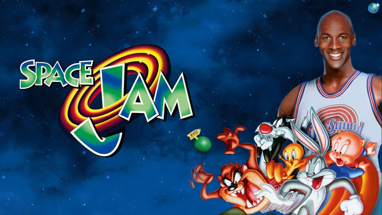 Space Jam — backdrops with title 3
