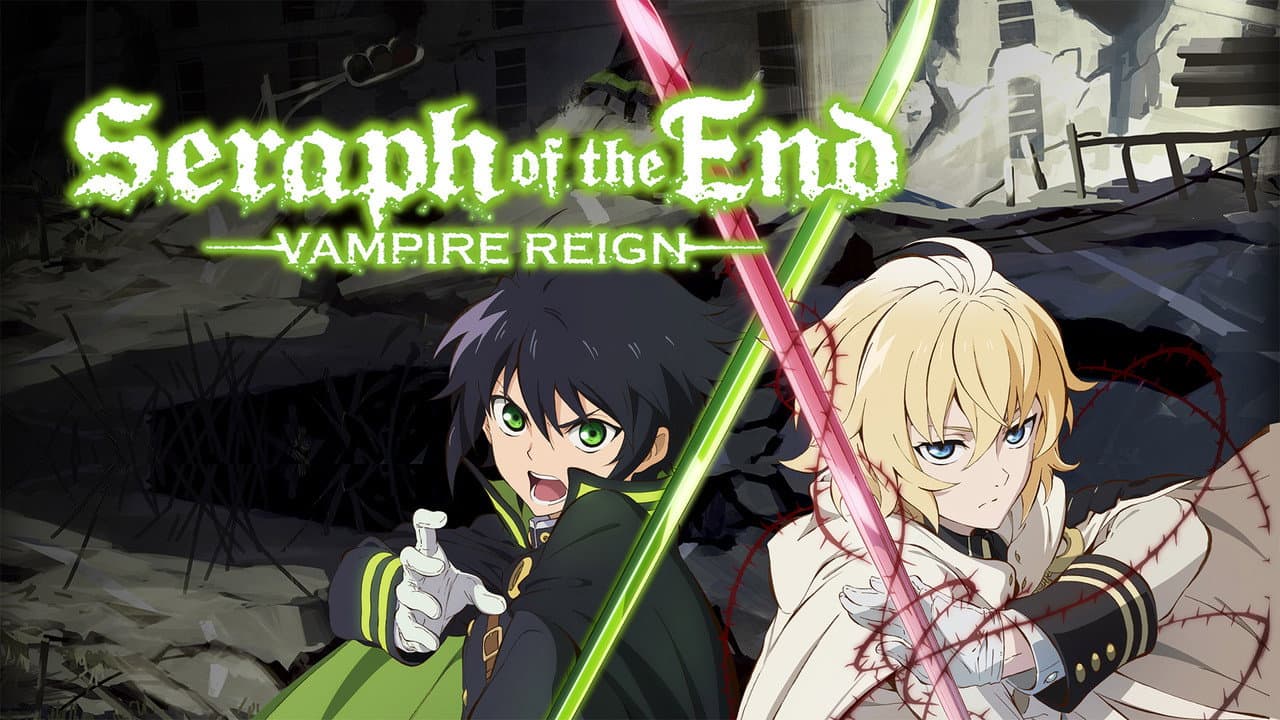 Seraph of the End — backdrops with title 1