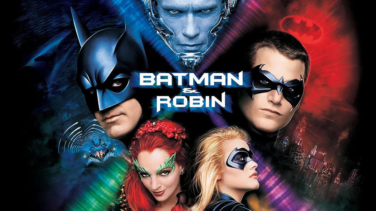 Batman & Robin — backdrops with title 3