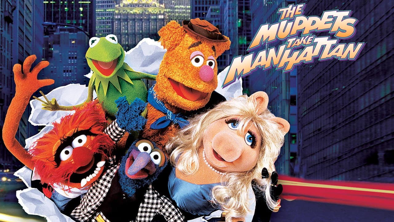 The Muppets Take Manhattan — backdrops with title 3