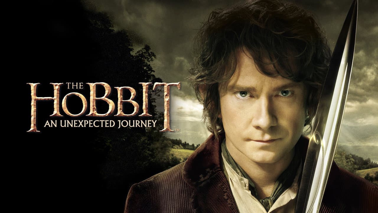 The Hobbit: An Unexpected Journey — backdrops with title 2
