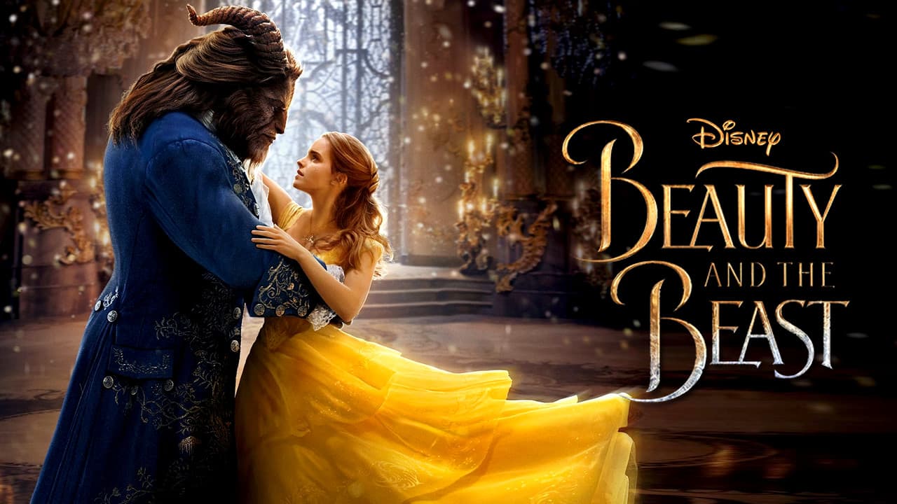 Beauty and the Beast — backdrops with title 4