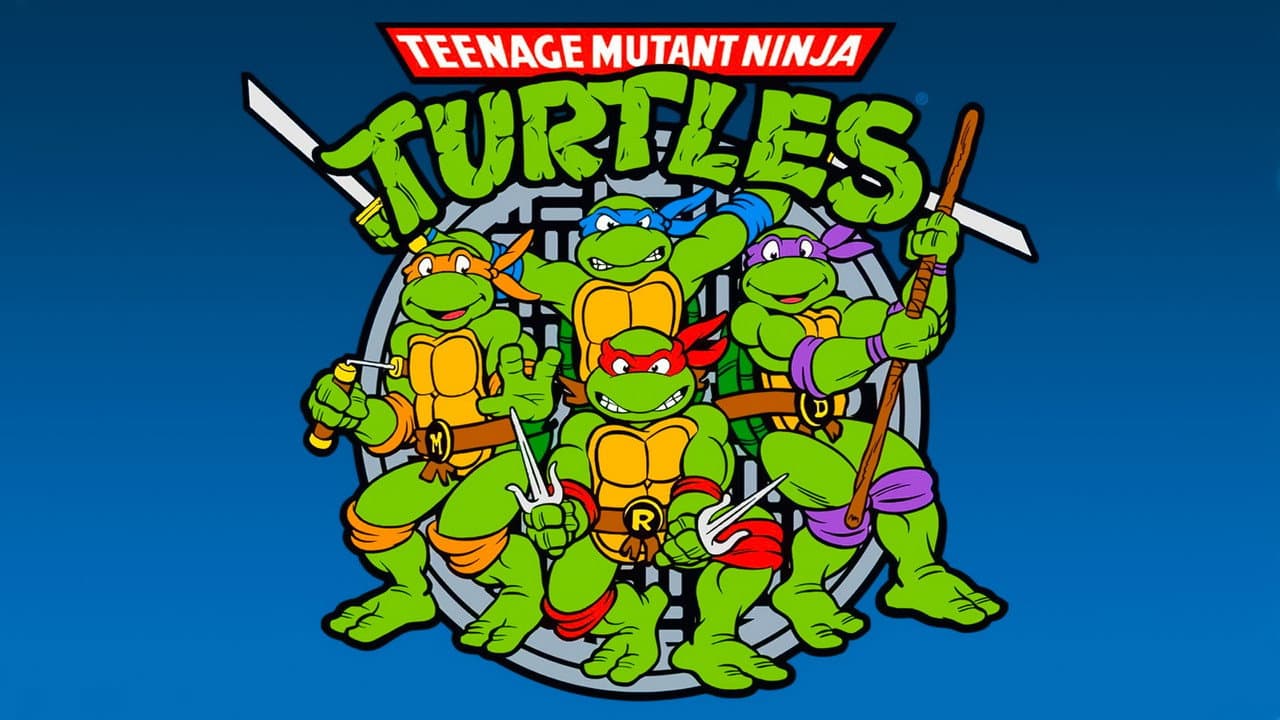 Teenage Mutant Ninja Turtles — backdrops with title 1