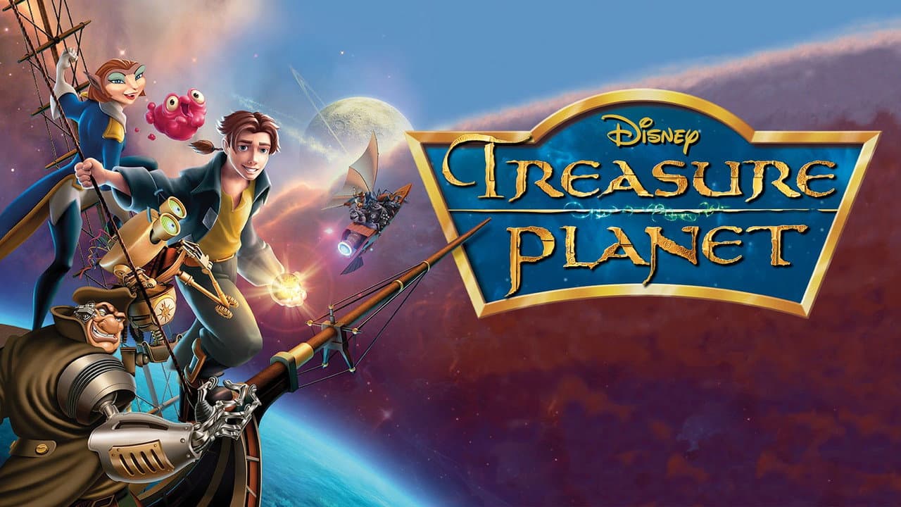 Treasure Planet — backdrops with title 3