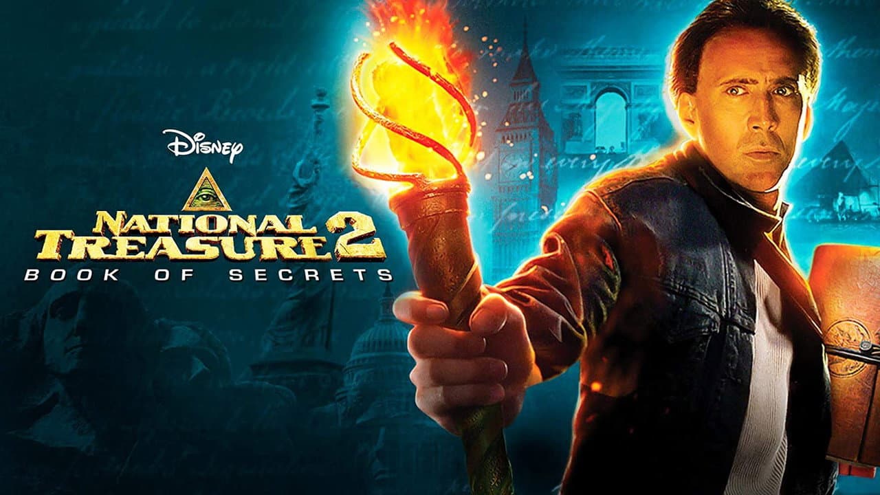 National Treasure: Book of Secrets — backdrops with title 2