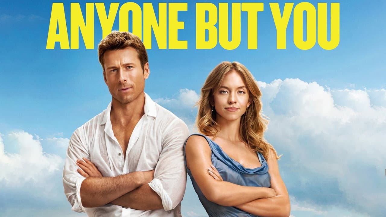 Anyone But You — backdrops with title 3