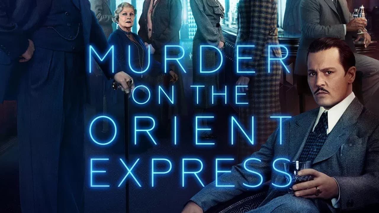 Murder on the Orient Express — backdrops with title 1