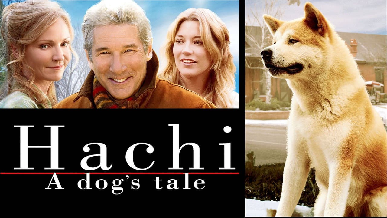 Hachi: A Dog's Tale — backdrops with title 1