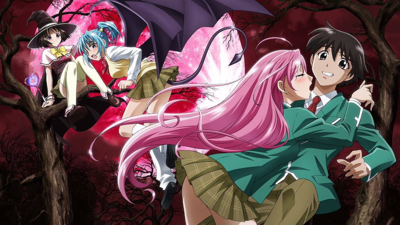 Rosario + Vampire — backdrops 2