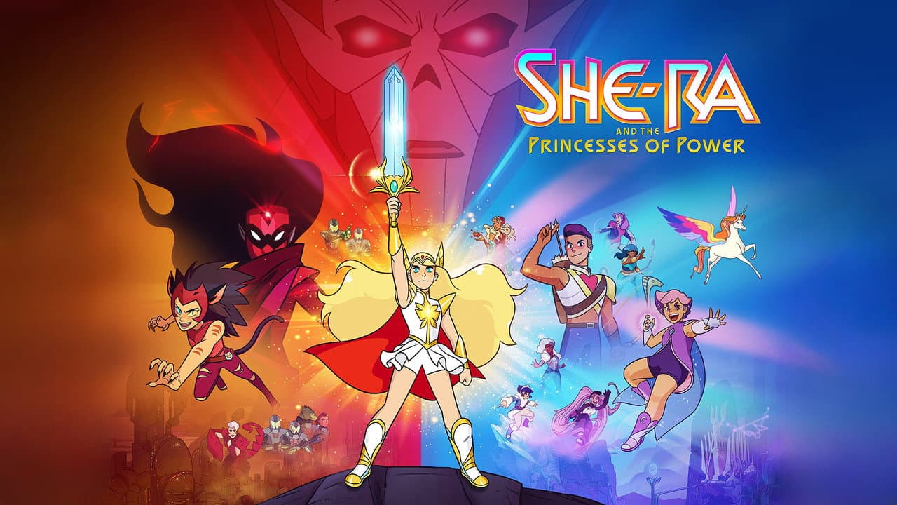 She-Ra and the Princesses of Power — backdrops with title 1