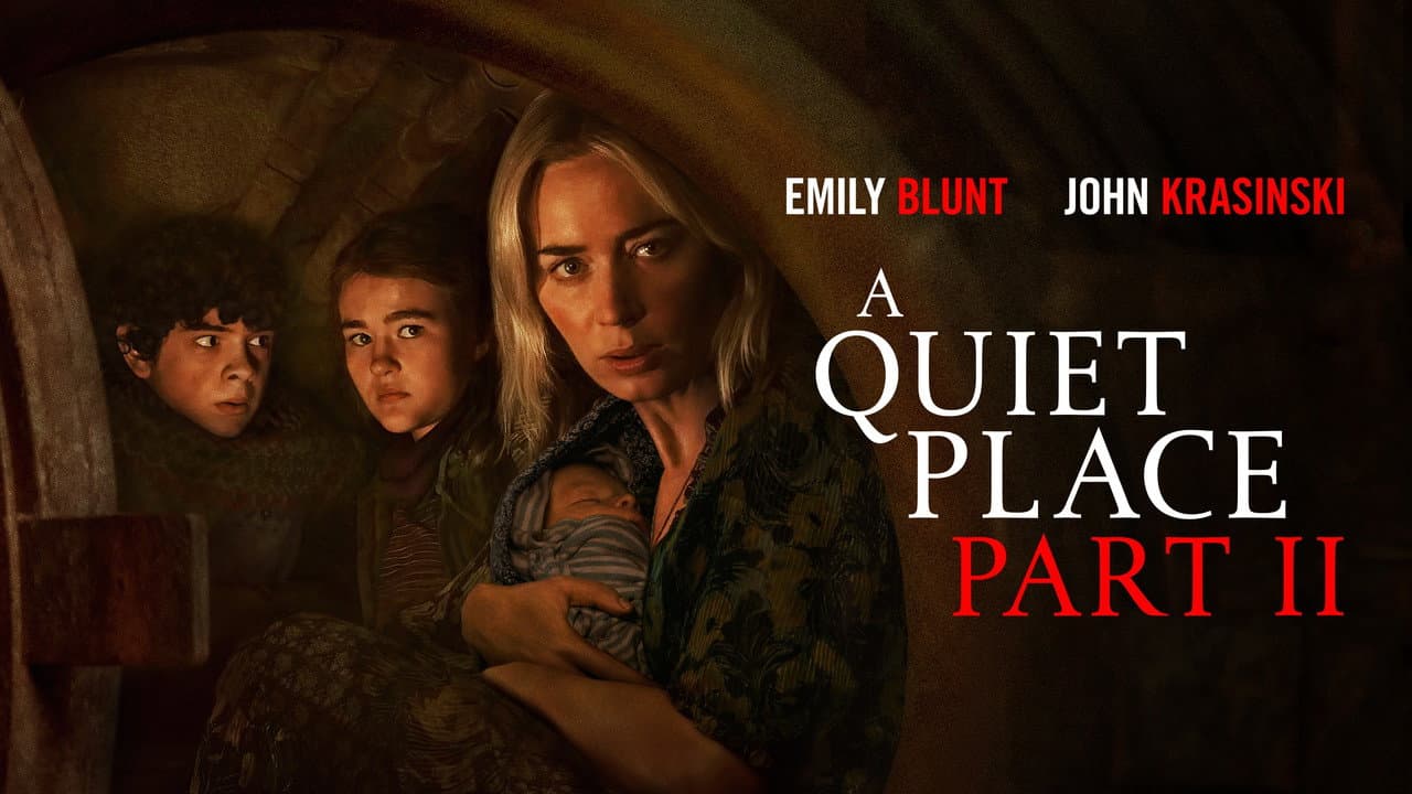 A Quiet Place Part II — backdrops with title 6