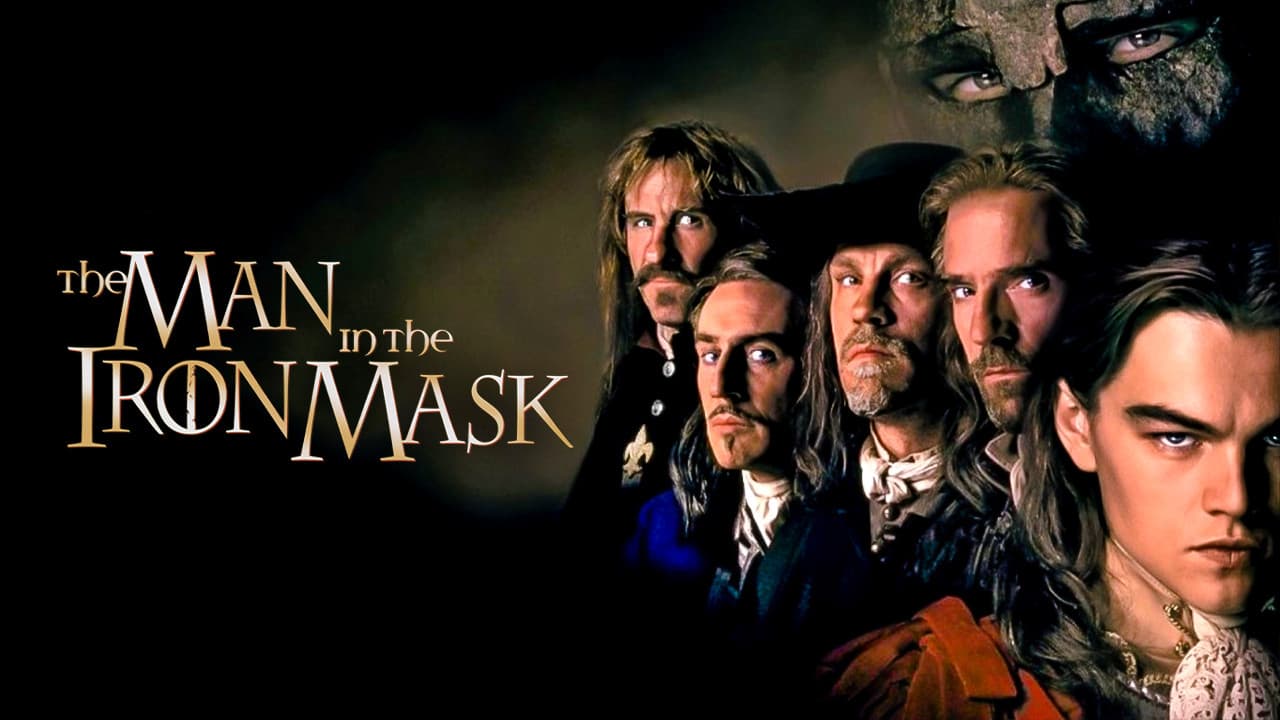 The Man in the Iron Mask — backdrops with title 4