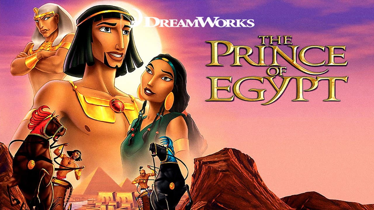 The Prince of Egypt — backdrops with title 4