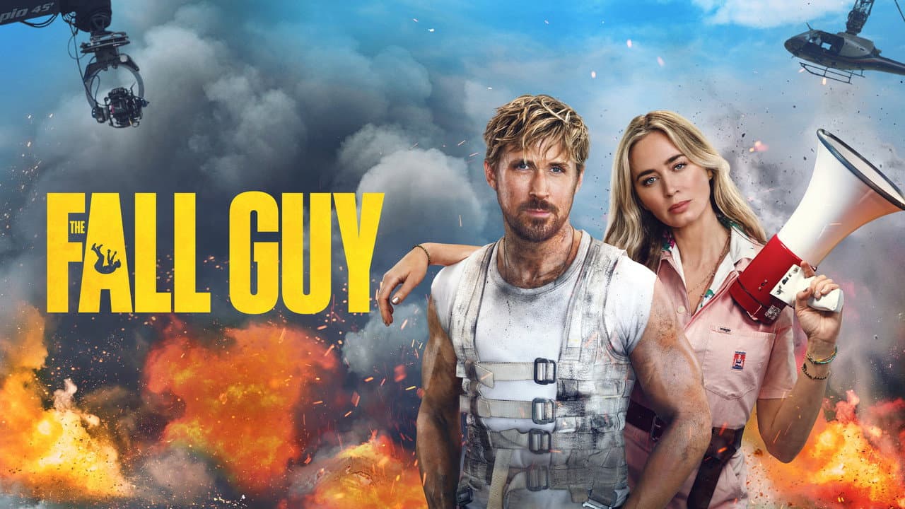The Fall Guy — backdrops with title 2