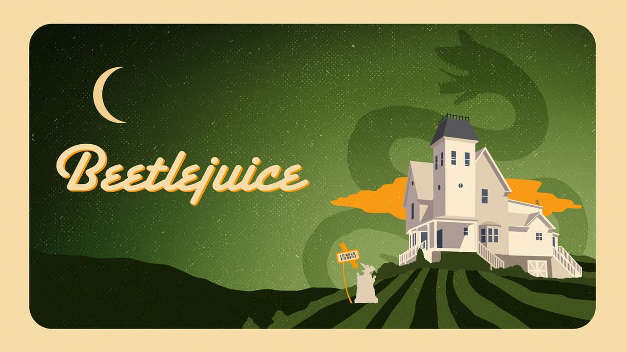 Beetlejuice — backdrops with title 6