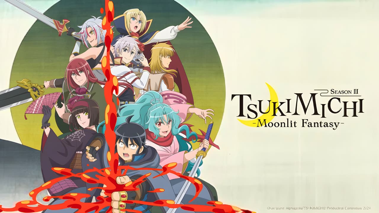 TSUKIMICHI -Moonlit Fantasy- — backdrops with title 2