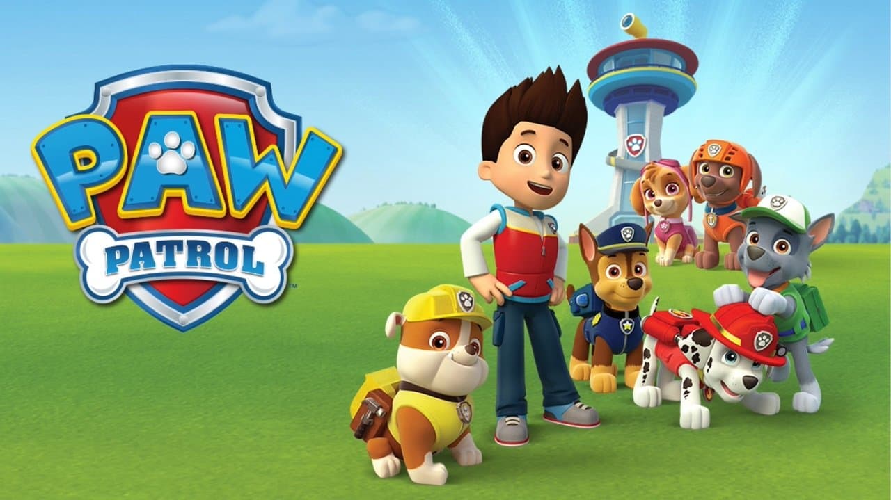 PAW Patrol — backdrops with title 5