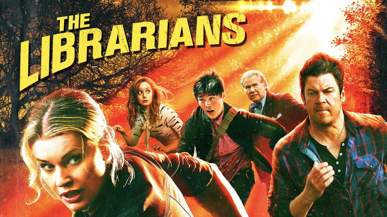 The Librarians — backdrops with title 8