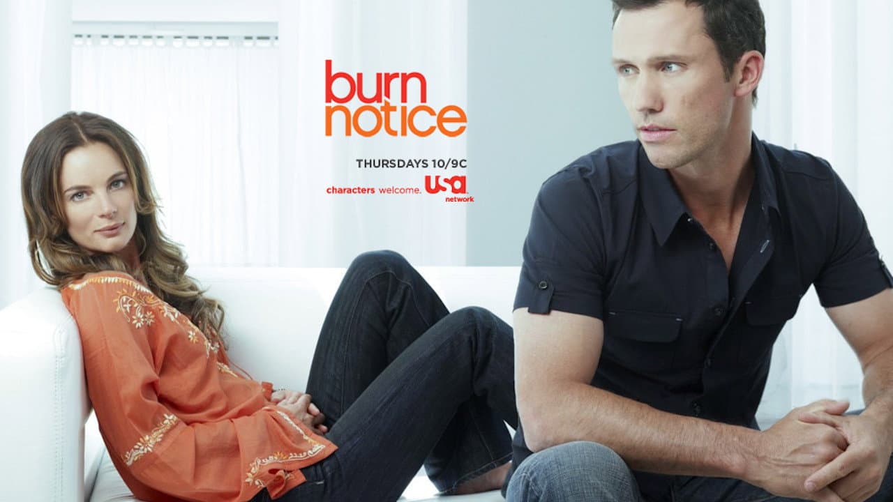 Burn Notice — backdrops with title 7