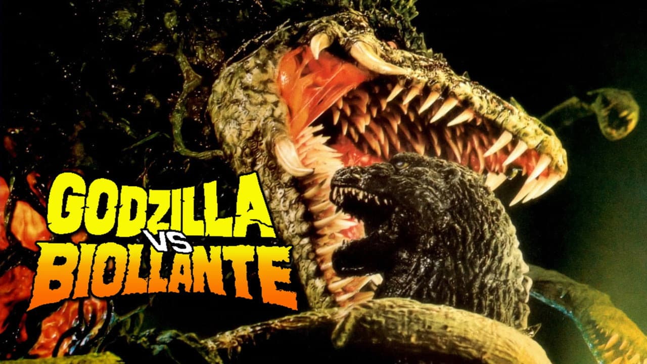 Godzilla vs. Biollante — backdrops with title 1