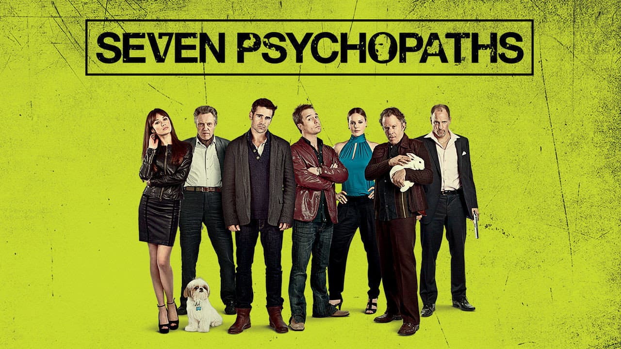 Seven Psychopaths — backdrops with title 1